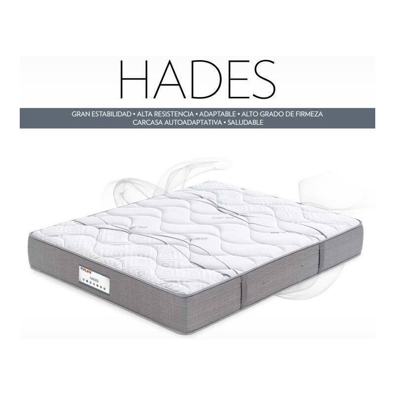 Colchon Hades. Muelle de hilo continuo Multielastic de Flex.