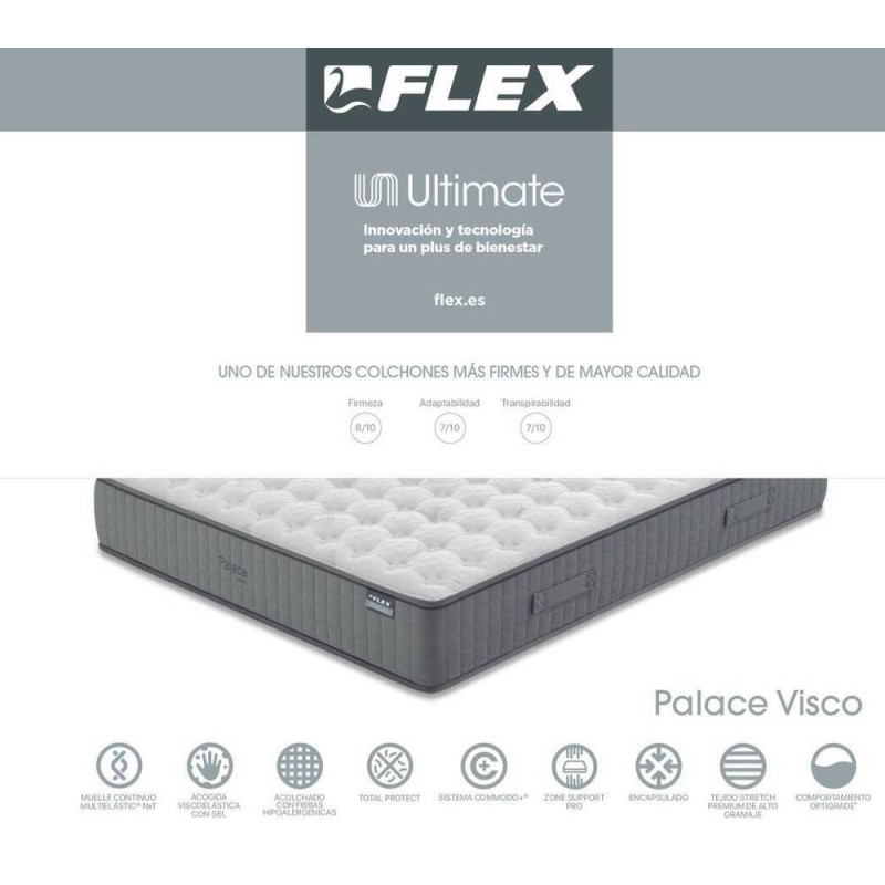 Colchón Palace de Flex. Mejor precio de Canarias. Consultar en tienda física o por teléfono.