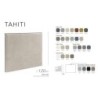 CABECERO TAPIZADO TAHITI CON RIBETE EXTERIOR