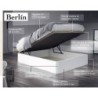 CANAPE BERLIN,MEDIDA DE 135X190 CON TAPA PARTIDA,COLORES BASE CAMBRIAN, TAPA BEIGE, TIR. NATURAL.